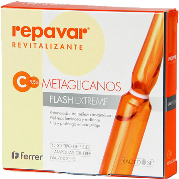 Сироватка для обличчя Repavar Revitalize Flash Extreme 5 Vial (8470001891969) - зображення 1