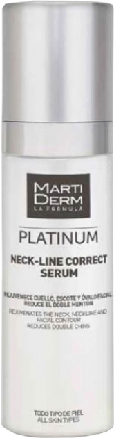 Serum do twarzy Martiderm Platinum Neck-Line Serum Corrector Neck & Neckline 50 ml (8437019178086) - obraz 1