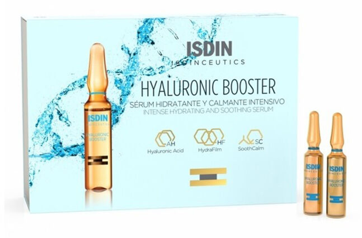 Serum do twarzy Isdin Hyaluronic Booster 10 Ampoules (8429420190597) - obraz 2