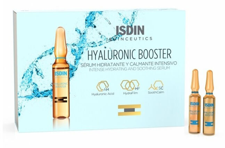 Сироватка для обличчя Isdin Hyaluronic Booster 10 Ampoules (8429420190597) - зображення 2