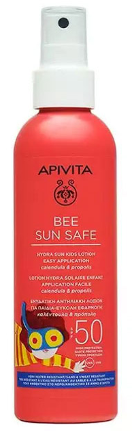 Balsam przeciwsłoneczny dla dzieci Apivita Bee Sun Safe Children's Spray Lotion SPF50 200 ml (520279080273) - obraz 1