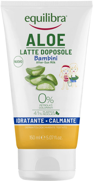 Mleczko po opalaniu dla dzieci Equilibra After Sun Kids Milk 150 ml (8000137016761) - obraz 1