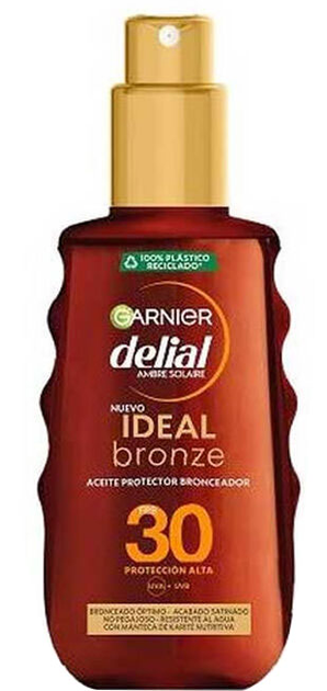 Przeciwsłoneczny olej Garnier Protective Suntan Oil SPF30 Spray 150 ml (3600542452496) - obraz 1