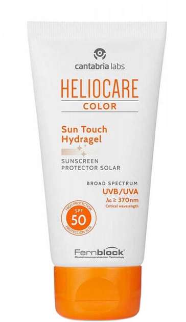 Сонцезахисний крем Heliocare Color SPF50 Hydragel Sun Touch 50 мл (8470001529695) - зображення 1