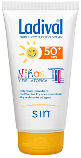 Mleczko przeciwsłoneczne dla dzieci Ladival Children's Sunscreen SPF50+ 150 ml (8470001815613) - obraz 1