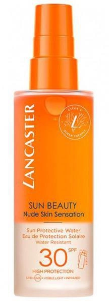 Spray przeciwsłoneczny Lancaster Lan Cos Sun Beauty Protective Water Agua SPF50 150 ml (3616302022533) - obraz 1