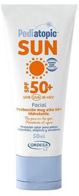 Krem Ordesa Pediatopic Sun Crema Facial SPF50 50 ml (8426594092832) - obraz 1