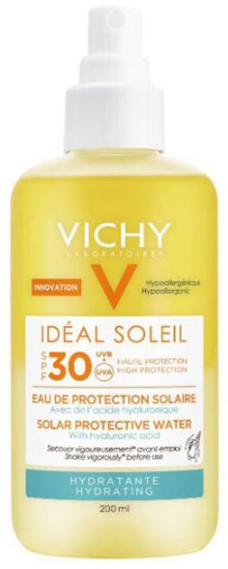 Сонцезахисний спрей Vichy Ideal Soleil Solar Protective Water Hydrating SPF30 Spray 200 мл (3337875585187) - зображення 1