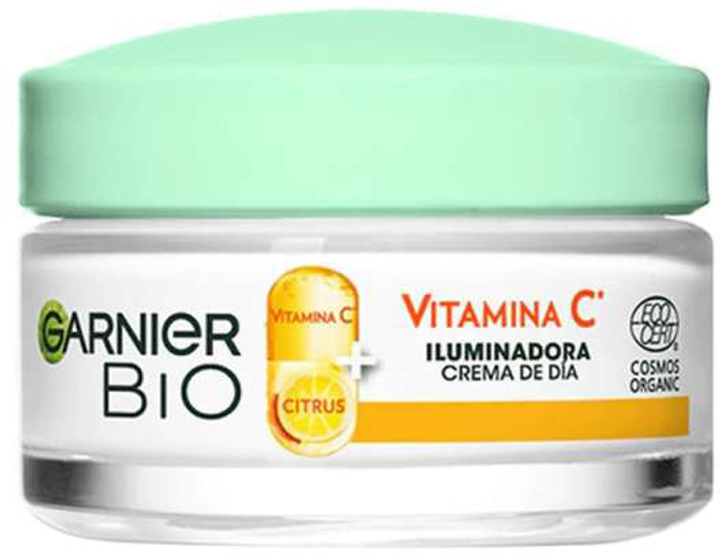 Освітлюючий денний крем з вітаміном С Garnier Bio 50 мл (3600542453127) - зображення 1