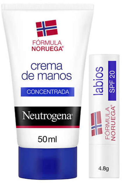 Набір Neutrogena Scented Hand Cream 50 мл + Lip Care SPF20 4.8 г (3574661572864) - зображення 1