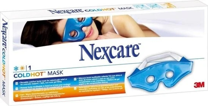 Maska do twarzy 3m En Delaval Ca: Coldhot Blindfold Face Mask 1 Pc (8711428070255) - obraz 1