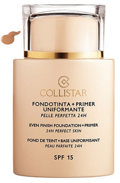 Тональний засіб Collistar Even Finish Foundation Plus Primer 24h Perfect Skin SPF15 06 Sun 35 мл (8015150133760) - зображення 1