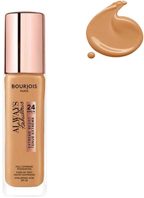 Podkład Bourjois Always Fabulous Foundation 24H SPF20 415 Sable 30 ml (3614228413497) - obraz 1