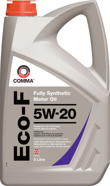 Моторное масло Comma ECO-F 5W-20 5 л (ECF5L) – фото, отзывы ...