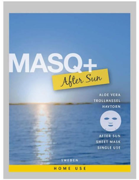 Maska z tkaniny Masq+ After Sun Mask 25 ml (7350079761108) - obraz 1