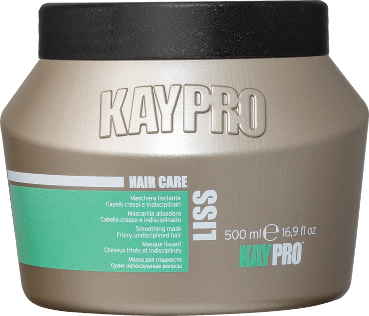Маска для гладкости вьющихся и непослушных волос KayPro Liss HairCare, 500 мл - Фото 1 Маска для гладкости вьющихся и непослушных волос KayPro Liss HairCare, 500 мл - изображение 1