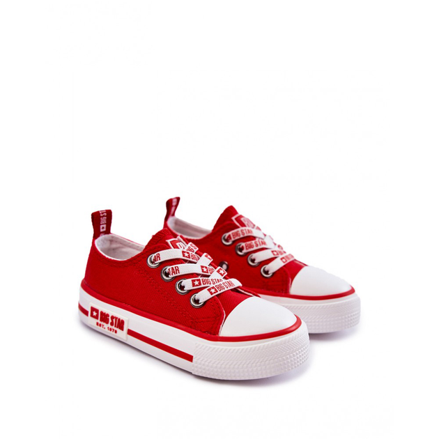 Дитячі кеди для хлопчика Big Star KK374071 22 Червоні (5900714539597) - зображення 7