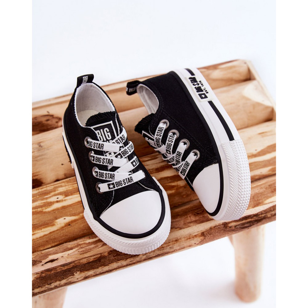 Trampki chłopięce Big Star KK374069 22 Czarne (5900714538996) - obraz 3