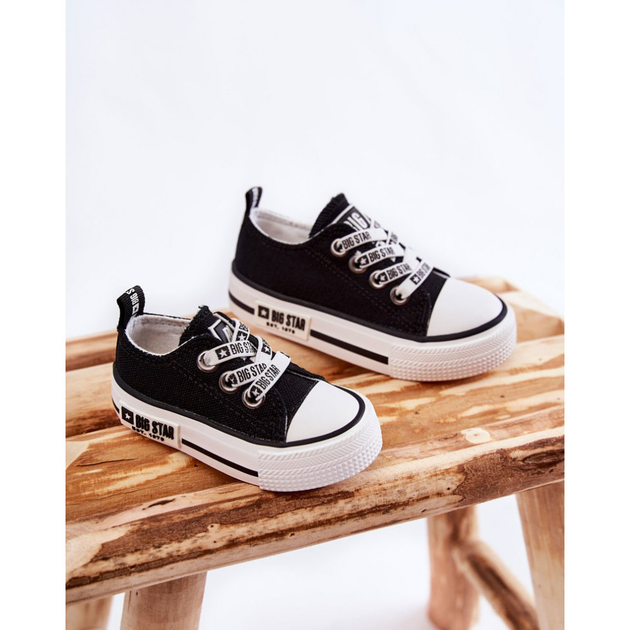 Trampki chłopięce Big Star KK374069 22 Czarne (5900714538996) - obraz 4