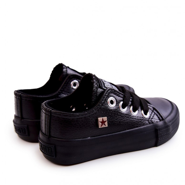 Trampki dziecięce dla dziewczynki Big Star JJ374311 25 Czarne (5900714447304) - obraz 8