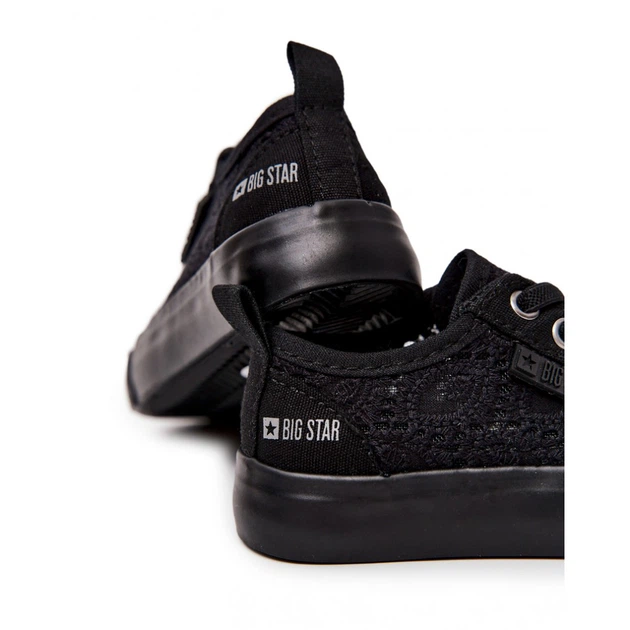 Tenisówki dziecięce dla dziewczynki Big Star JJ374133 23 Czarne (5900714443825) - obraz 8