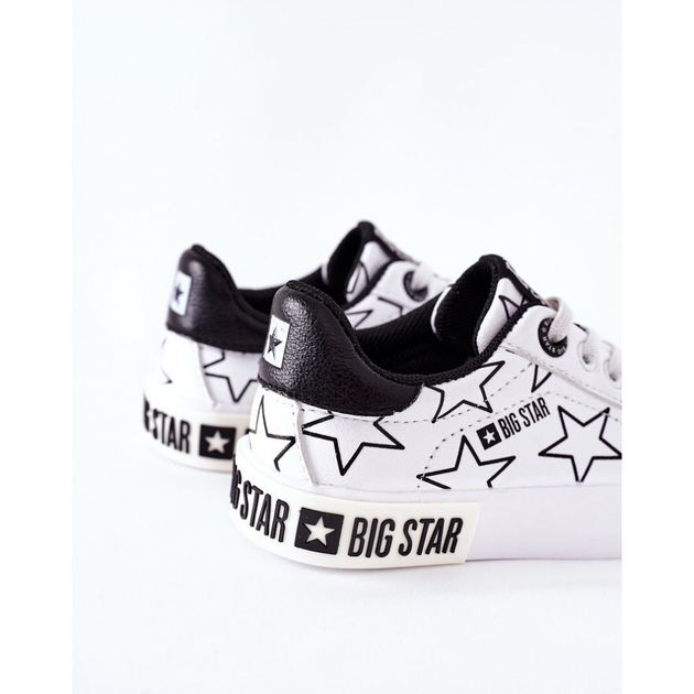 Кеди дитячі Big Star II374001 34 Білі (5900714417345) - зображення 5