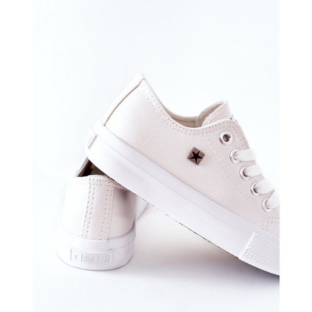 Trampki chłopięce Big Star FF374300 33 Białe (5900714369668) - obraz 8