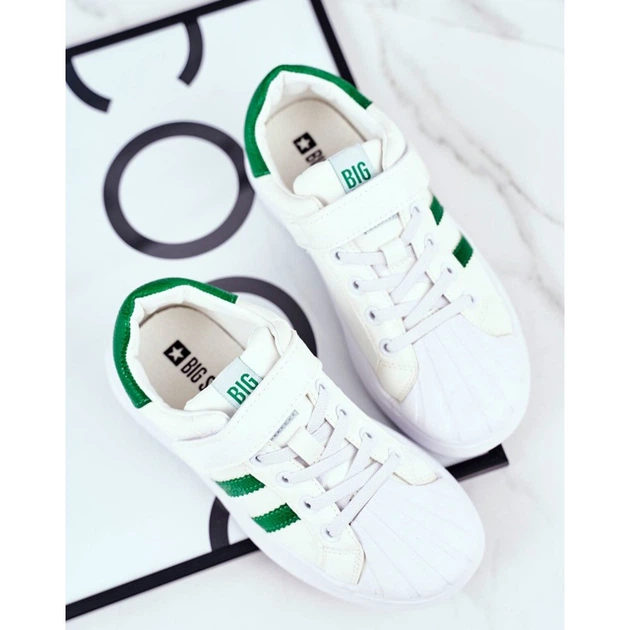 Buty sportowe chłopięce Big Star GG374019 33 Białe (5900714282110) - obraz 5