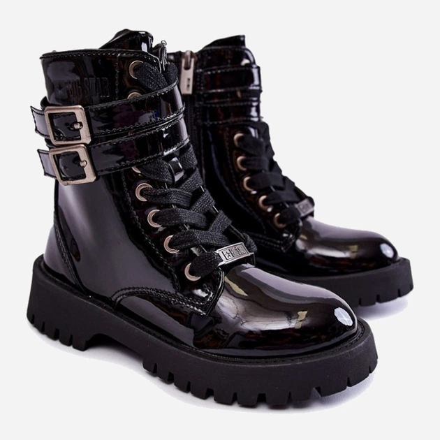 Jesienne trzewiki dziewczęce Big Star KK374131 33 Czarne (5900714565343) - obraz 3