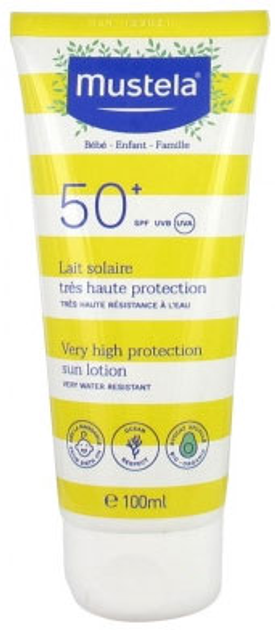 Przeciwsłoneczny balsam Mustela Baby sun milk IP50+ 100 ml (3504105036775) - obraz 1