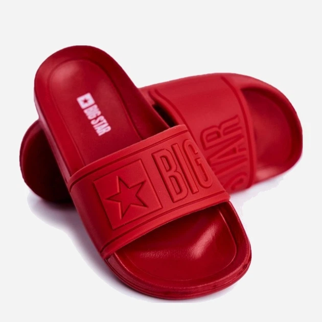 Klapki chłopięce gumowe Big Star DD374156 31 Czerwone (5900714080556) - obraz 3
