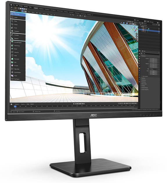 Монитор 27" AOC Q27P2Q - изображение 4