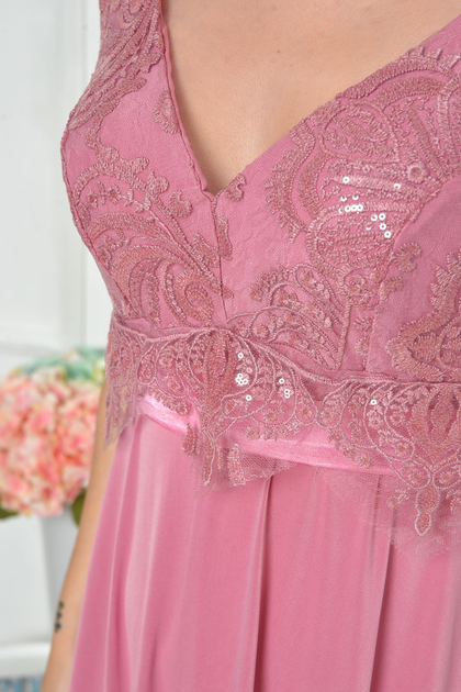Розовые женские вечерние платья — купить в интернет-магазине Ламода
