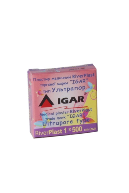 Пластырь RiverPlast 1*500см тип Ультрапор IGAR катушка - изображение 1
