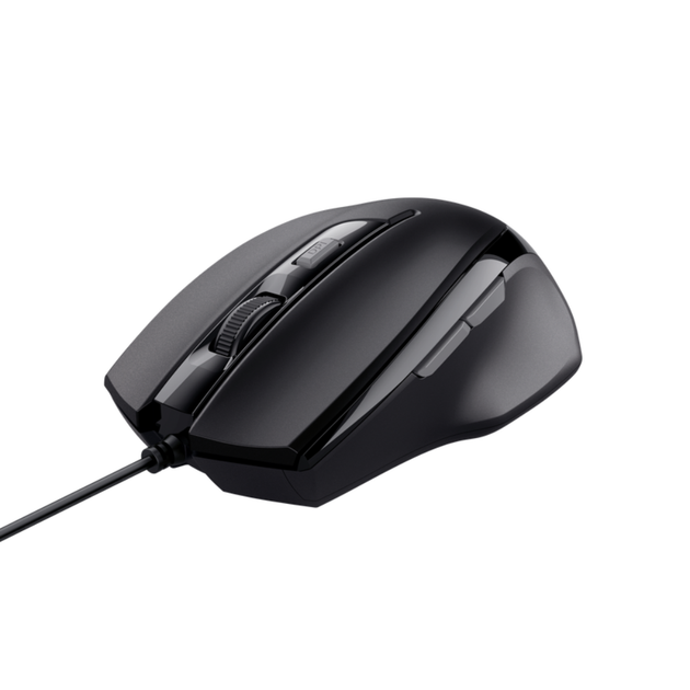 Мышь компьютерная Trust-23650 Voca Comfortable Mouse Проводная - изображение 2