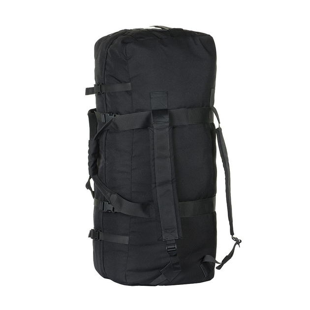 Сумка-баул/рюкзак M-Tac тактическая Черный цвет - 90 л (армейский вещмешок американский) - изображение 2