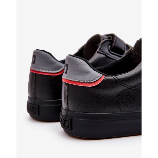 Чоловічі кеди низькі Big Star LL174633 43 Чорні (5900714651893) - зображення 5