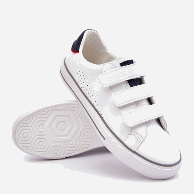 Чоловічі кеди низькі Big Star LL174632 41 Білі (5900714651817) - зображення 3