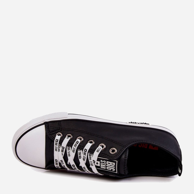 Чоловічі кеди низькі Big Star KK174047 43 Чорні (5900714536275) - зображення 4