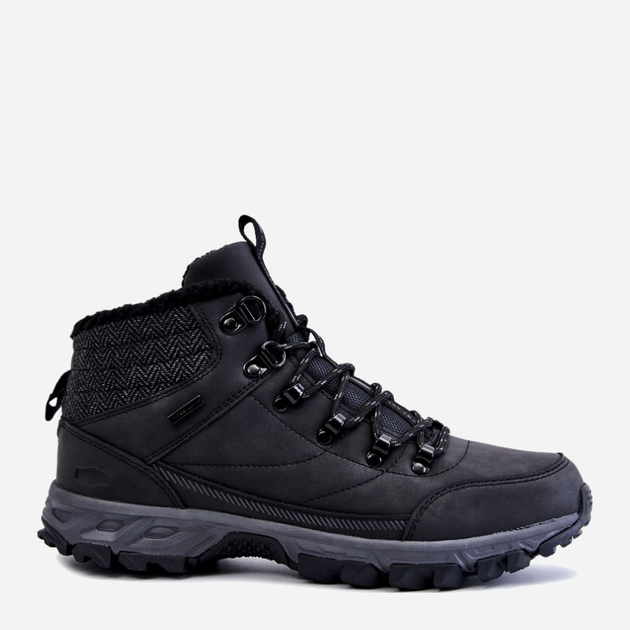 Zimowe buty trekkingowe męskie niskie Cross Jeans KK1R4022C 40 Czarne (8697319350784) - obraz 1