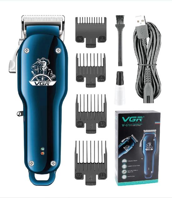 Триммер машинка для стрижки волос VGR V-679 – фото, отзывы ...