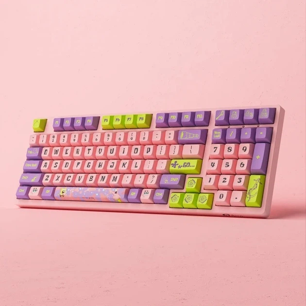 Механічна клавіатура AKKO 3098S RGB Patrick CS Sponge RGB – фото