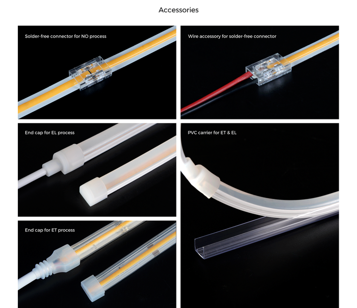 LED стрічка COLORS COB-24V-IP33 10W 610Lm 2700K 2,5м (DF7-24V-4mm-SW) - Фото 10 LED стрічка COLORS COB-24V-IP33 10W 610Lm 2700K 2,5м (DF7-24V-4mm-SW) - зображення 10
