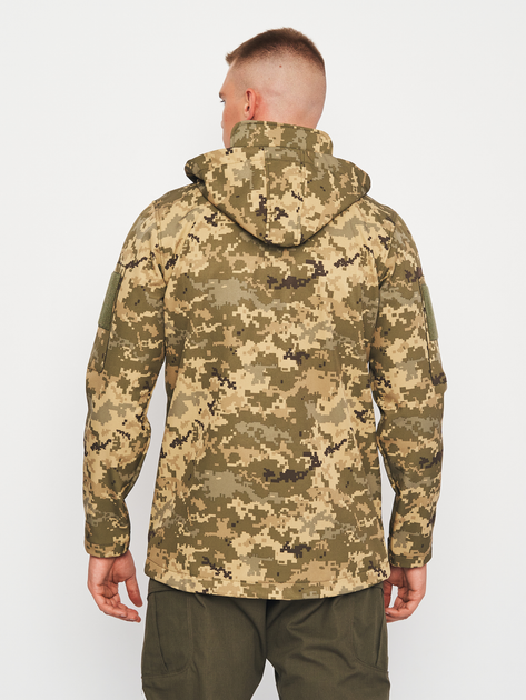 Тактическая куртка Kodor Soft Shell КК888 L Пиксель (24100024145) - изображение 2
