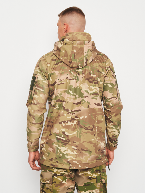 Тактическая куртка Kodor Soft Shell Скват СКВАТ01 3XL Мультикам (24100024158) - изображение 2