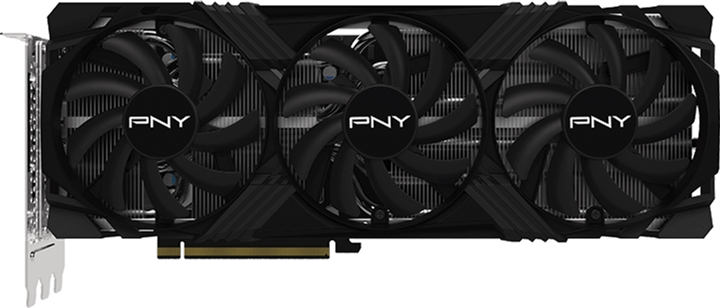 PNY PCI-Ex GeForce RTX 4070 Ti Verto Triple Fan Edition DLSS 3 12GB GDDR6X (192bit) (2310/21000) (3 x DisplayPort, 1 x HDMI) (VCG4070T12TFXPB1) - зображення 1