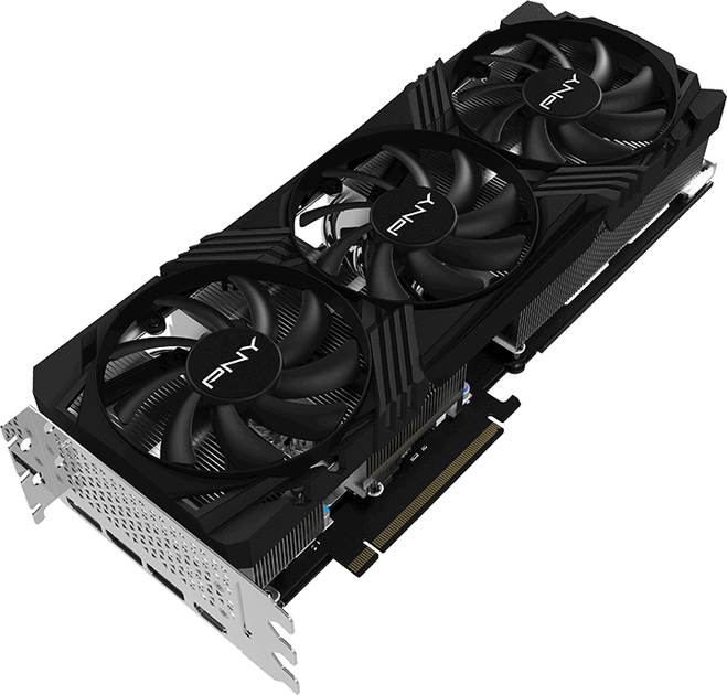 PNY PCI-Ex GeForce RTX 4070 Ti Verto Triple Fan Edition DLSS 3 12GB GDDR6X (192bit) (2310/21000) (3 x DisplayPort, 1 x HDMI) (VCG4070T12TFXPB1) - obraz 2