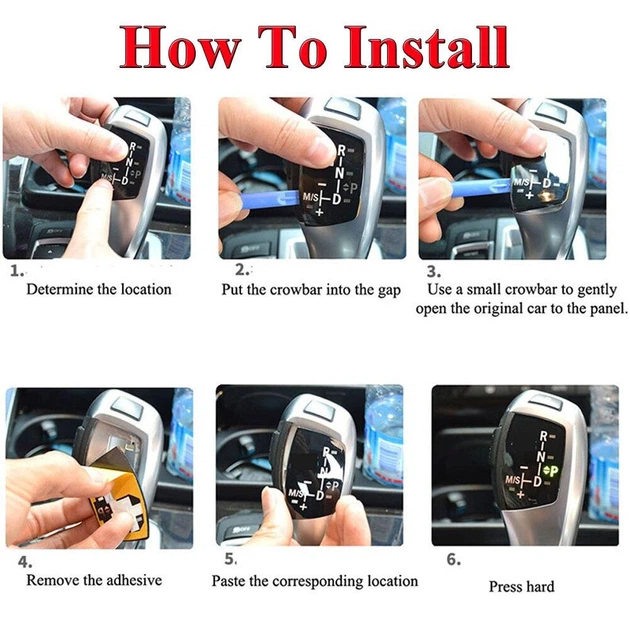 Накладка на джойстик bmw e60 e70 f10 f11 f06 f30 f12 f20 f34 f07 f25 f26 спорт джойстик - изображение 6