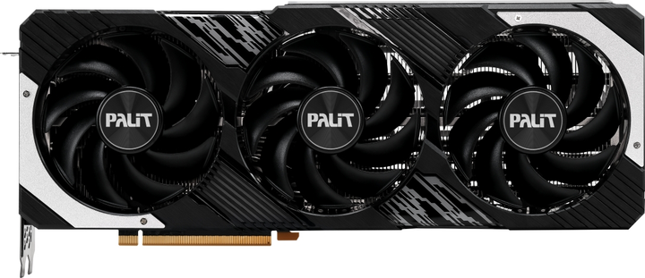 Palit PCI-Ex GeForce RTX 4080 GamingPro 16GB GDDR6X (256bit) (2205/22400) (3 x DisplayPort, 1 x HDMI) (NED4080019T2-1032A) - obraz 2