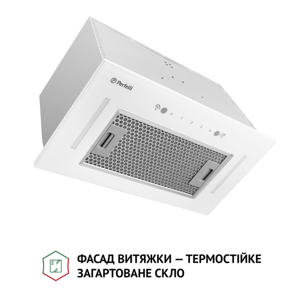 Вытяжка полновстраиваемая Perfelli BIS 58844 WH 1200 LED - изображение 2